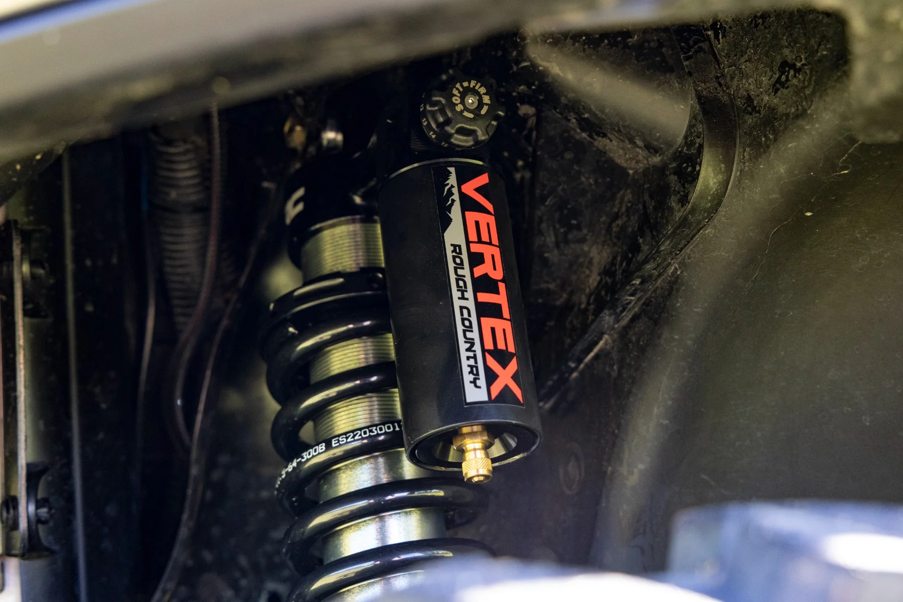 Rough Country - Vertex Rear Coil Over Shock Pair - Adjustable - Can-Am Defender HD 5/HD 8/HD 9 - Image 4