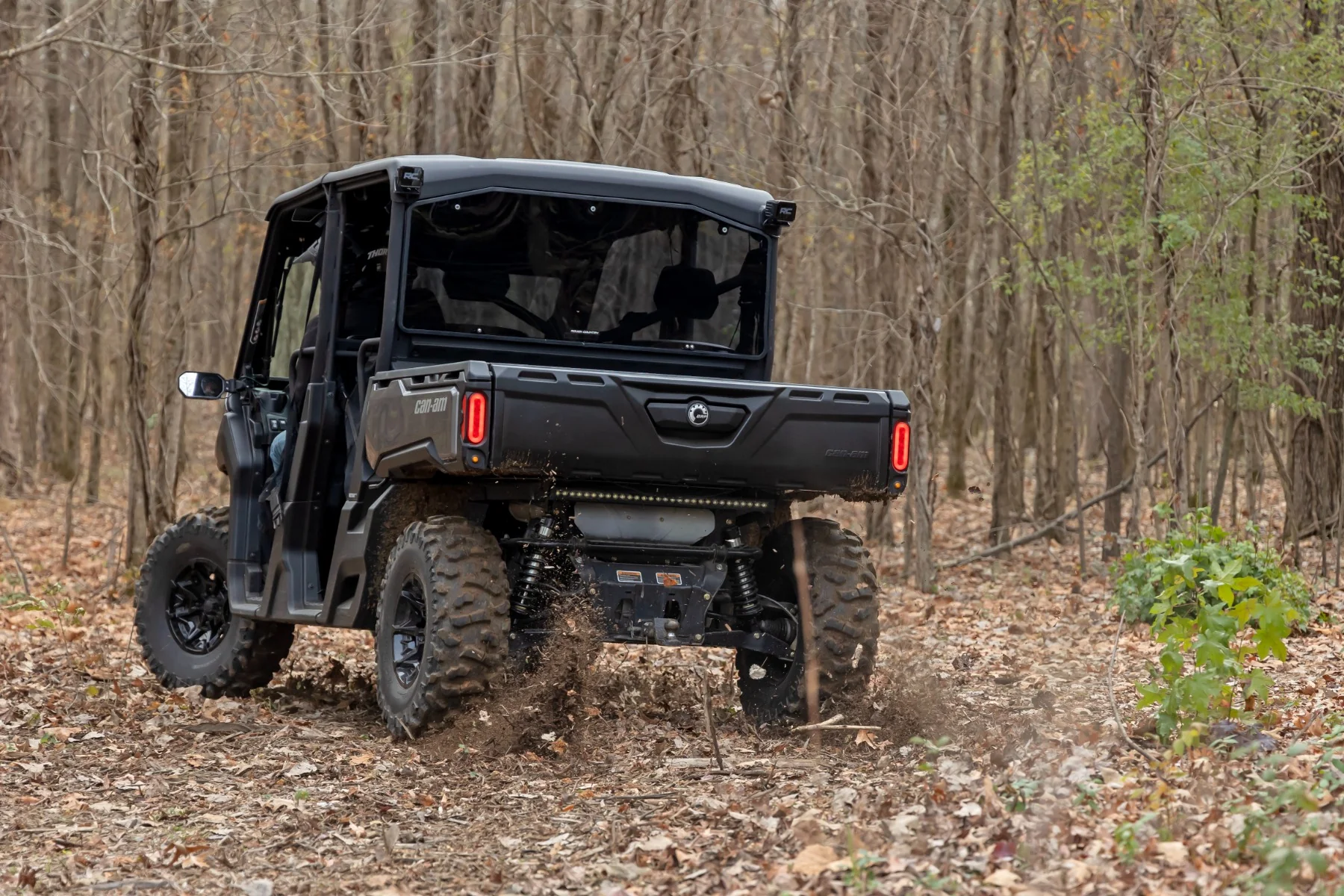 Rough Country - Vertex Rear Coil Over Shock Pair - Adjustable - Can-Am Defender HD 5/HD 8/HD 9 - Image 5