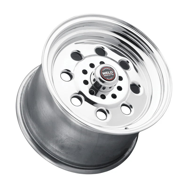 Weld Draglite 15x8 / 5x4.5 & 5x4.75 BP / 4.5in. BS Polished Wheel - Non-Beadlock - Image 3