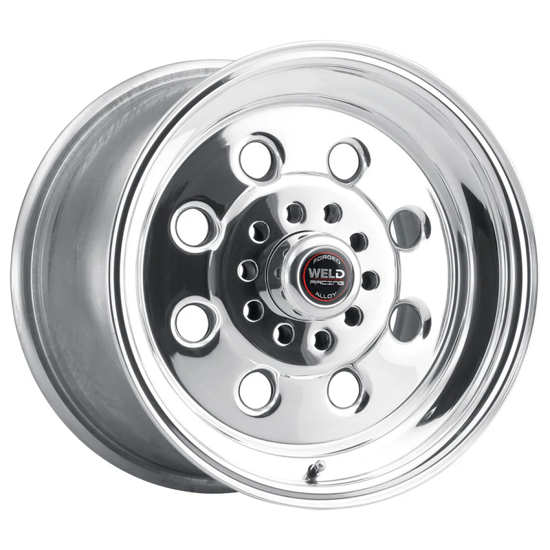Weld Draglite 15x8 / 5x4.5 & 5x4.75 BP / 5.5in. BS Polished Wheel - Non-Beadlock - Image 4