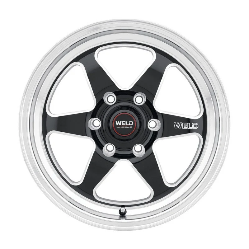 Weld S156 17x10 Ventura 6 Drag 6x135 ET42 BS7.25 Gloss BLK MIL DIA 87.1 - Image 3