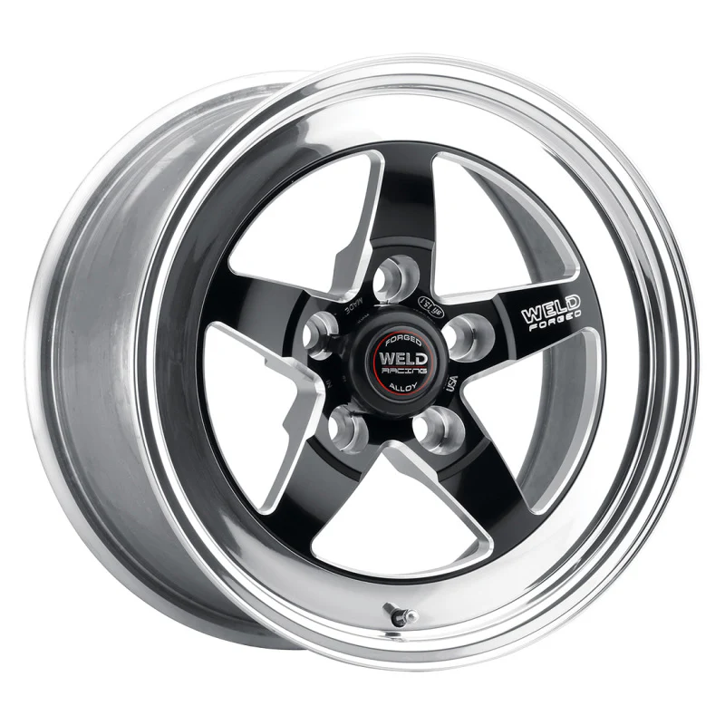 Weld S71 15x10 / 5x4.5 BP / 7.5in. BS Black Wheel (Medium Pad) - Non-Beadlock - Image 3
