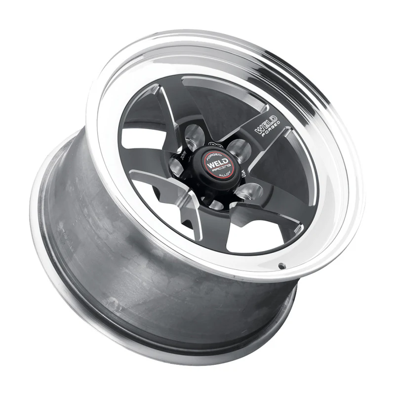 Weld S71 15x9 / 5x4.5 BP / 7.5in. BS Black Wheel (Low Pad) - Non-Beadlock - Image 2