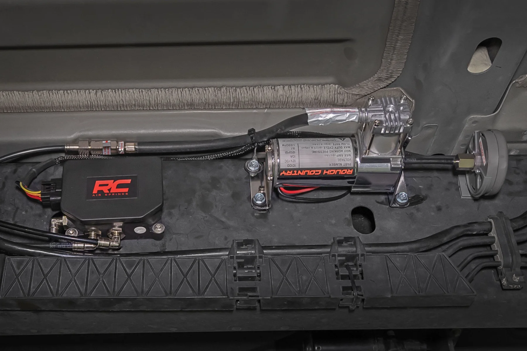 Rough Country - Wireless Air Bag Controller Kit w/Compressor - Image 9