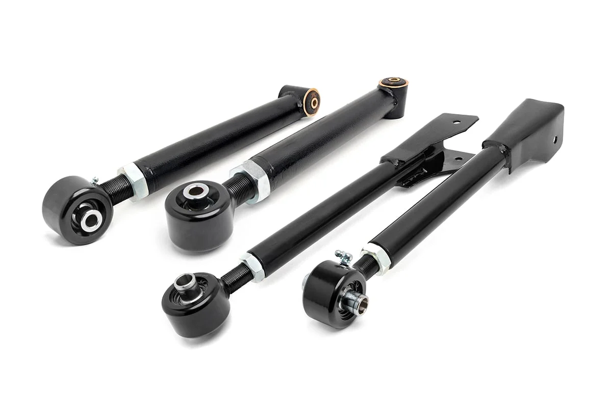 Rough Country - X-Flex UCAs & LCAs - Front - Jeep Comanche MJ/Wrangler TJ/Wrangler Unlimited